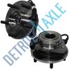 Pair (2) NEW Front Driver and Passenger Wheel Hub &amp; Bearing Assembly Set ABS 2WD #1 small image