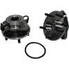 Pair (2) NEW Front Driver and Passenger Wheel Hub &amp; Bearing Assembly Set ABS 2WD #2 small image