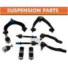 Suspension Control Arm Tie Rod End Ball Joint Kit Honda Civic 96-00