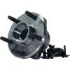 NEW 4 pc Kit - 2 Front Wheel Hub and Bearing Assembly w/ ABS + 2 Outer Tie Rod