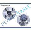 Pair: 2 New REAR Complete Wheel Hub and Bearing Assembly ABS Fits Accent Rio