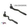 NEW BMW E46 323Ci 330Ci Set of 2 Left and Right Tie Rod Ends OEM LEMFOERDER