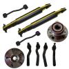 Jeep Grand Cherokee 99-04 Suspension Wheel Bearing and Hub Assembly Tie Rod Link