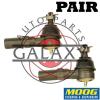 Moog New Outer Tie Rod Tie End Pair For Mazda 626 MPV MX-5 Probe Protégé &amp; 5