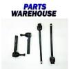 4 Piece Kit 4 Tie Rod Ends For 2004 Chevrolet Classic 2 Year Warranty