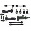 13 Piece New Ball Joint Tie Rod End Pitman &amp; Idler Arm Kit for Chevy GMC Hummer