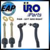 For Volvo C70 S70 V70 2.3L 2.4L 5cyl Pair LFT RT Inner Outer Tie Rod Ball Joint