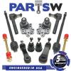 12 Pc Front Suspension Kit for Silverado Sierra 1500 &amp; 1500 Classic Tie Rod Ends