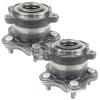 2x Rear Wheel Hub Bearing Stud Assembly Replacement For 2008-2010 Infiniti M45