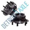 Pair of 2 - NEW Rear Driver and Passenger Wheel Hub and Bearing Assembly w/ ABS
