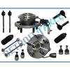 New 14pc Front Driver / Passenger Wheel Hub and Bearing Suspension Kit w/ ABS #1 small image