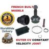 FOR TOYOTA YARIS FRENCH BUILT 1.0 KSP90 2005-2007 CV CONSTANT VELOCITY JOINT KIT #1 small image