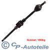 Drive shaft front right Peugeot Boxer Pickup Chassis (ZCT_) 1800 kg