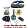 FOR TOYOTA PREVIA 2.4 AUTO VVTi  2000-2007 NEW OUTER CONSTANT VELOCITY CV JOINT #1 small image