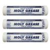 3 x MOLY GREASE MOLYBDENUM CONSTANT VELOCITY CV JOINTS SUSPENSION 400g CARTRIDGE