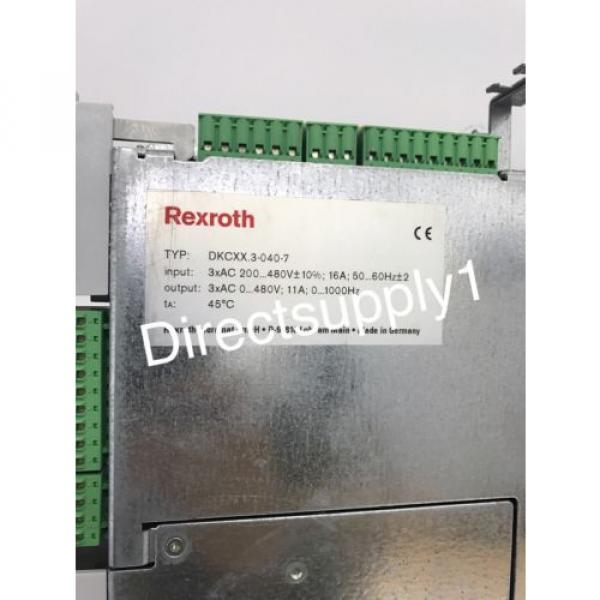 Rexroth EcoDrive DKCXX.3-040-7 Servo Drive Module DKC02.3-040-7-FW #10 image