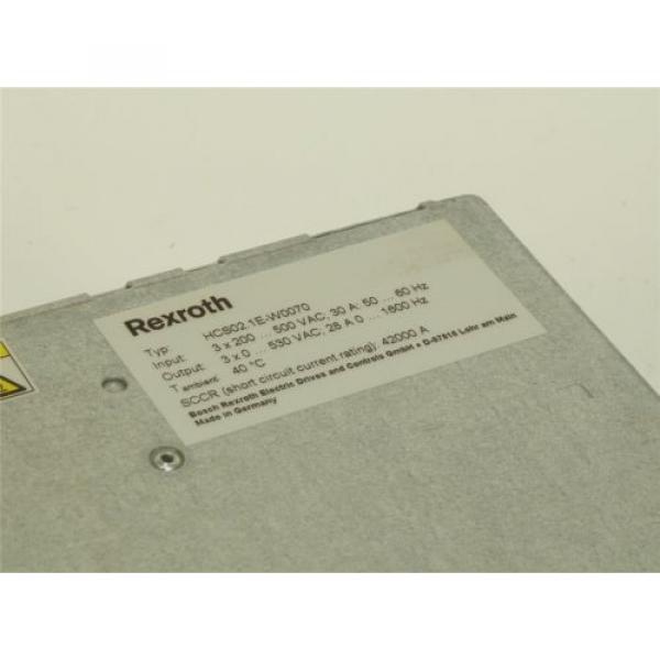 Rexroth IndraDrive C,HCS02.1E-W0070-A-03-NNNV #2 image