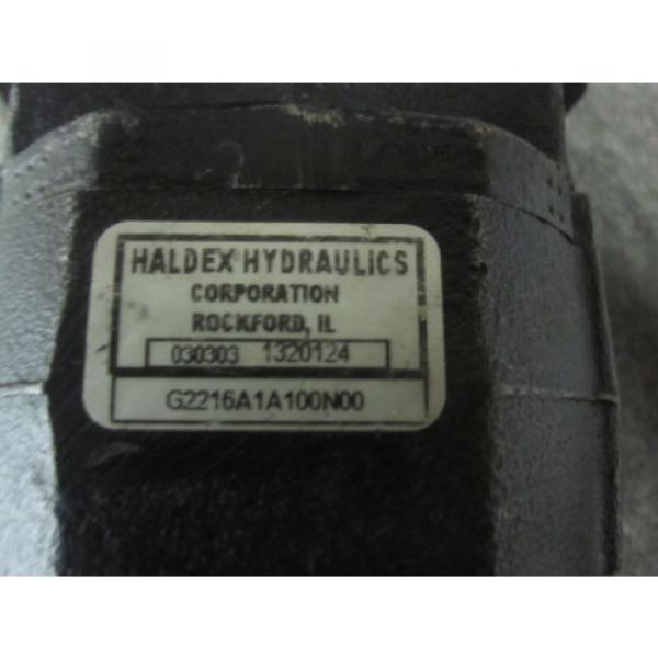NEW HALDEX HYDRAULIC GEAR 1320124 # G2216A1A100N00 Pump #2 image
