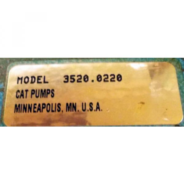 1 NEW CAT S 3520.0220 PRESSURE WASHER NNB Pump #6 image