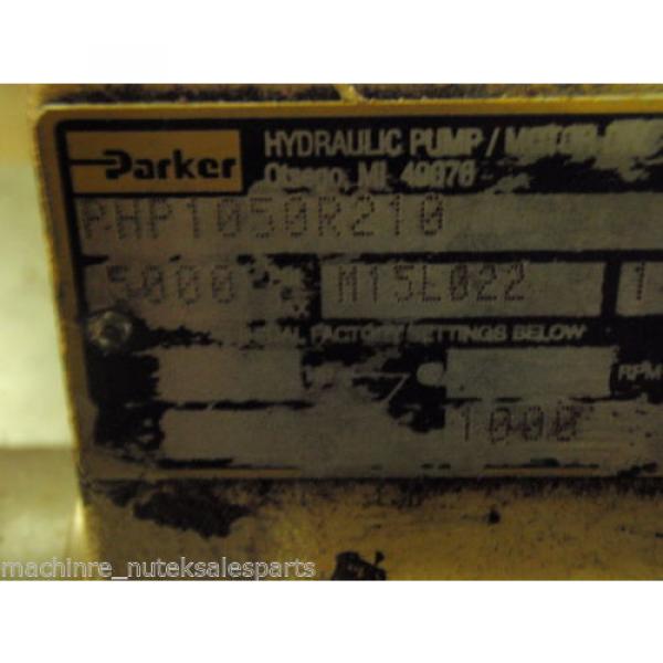 Parker Hydraulic PHP1050R210 Pump #5 image