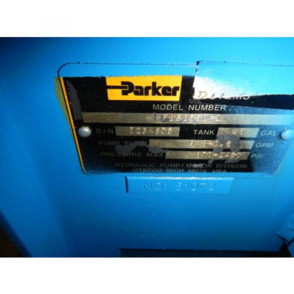 Parker PVP23 5HP, 9 GPM Hydraulic Power Unit Pump #6 image