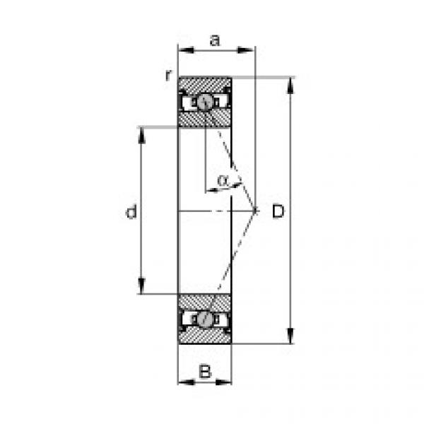 Spindle bearings - HCS71921-E-T-P4S #1 image