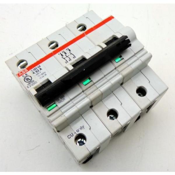 ABB K63A S283UX 3-Pole Circuit Breaker #1 image