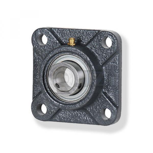 1.5 in Square Flange Units Cast Iron SBF208-24 Mounted Bearing SB208-24+F208 #1 image