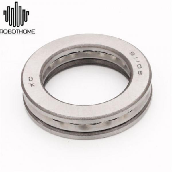 Axial Ball Thrust Bearing 51109(8109) Size 40mm*60mm*13mm #3 image