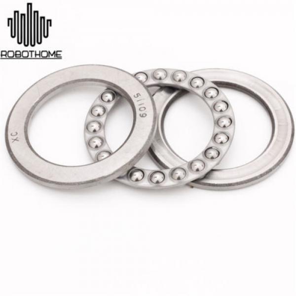 Axial Ball Thrust Bearing 51109(8109) Size 45mm*65mm*14mm #1 image