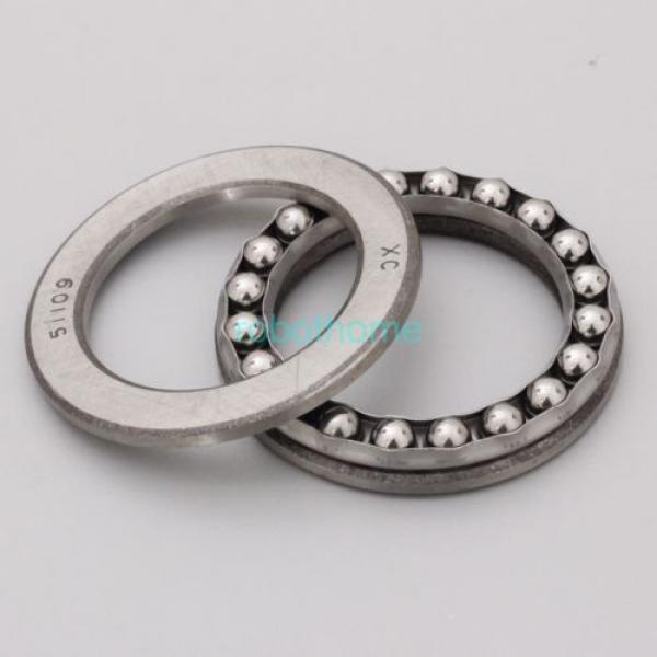 Axial Ball Thrust Bearing 51109(8109) Size 45mm*65mm*14mm #5 image