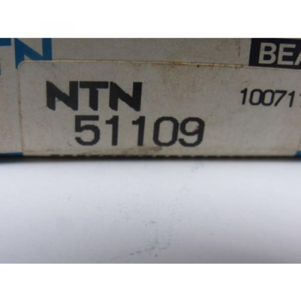 NTN 51109 Single Direction Thrust Ball Bearing 45x65x14mm Separable 4600 RPM #5 image