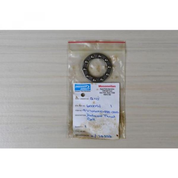 Dresser Masoneilan  retainer thrust ball bearings 971703005-888-0000, new in box #1 image