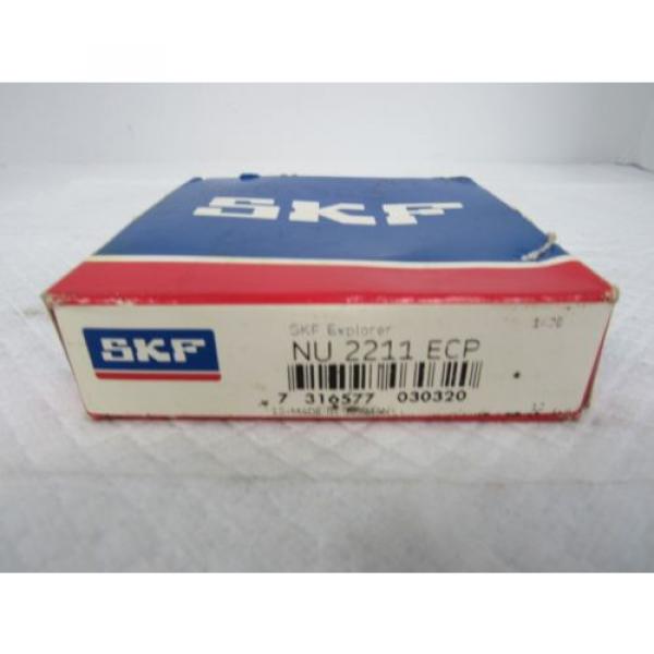 SKF* CYLINDRICAL ROLLER BEARING NU 2211 ECP #2 image