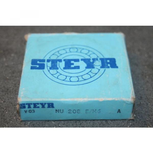 NEW Steyr NU.208.E/M6 Cylindrical Roller Bearing NU208 E/M6 #1 image