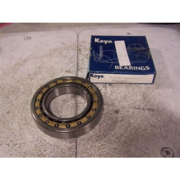 NEW KOYO NU216R CYLINDRICAL ROLLER BEARING REMOVABLE INNER RING #1 image