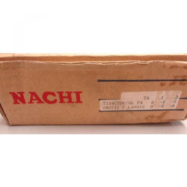 1 pair Nachi 7216 CYDU / GL P4 Angular Contact Ball Bearings 80 x 140 x 26 %38A% #5 image