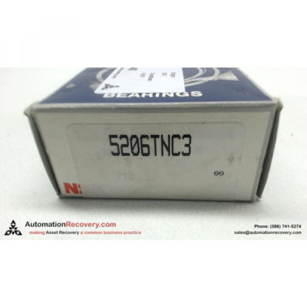 NSK 5206TNC3 ANGULAR CONTACT BALL BEARING 30X62X23.8MM, NEW #113640 #2 image