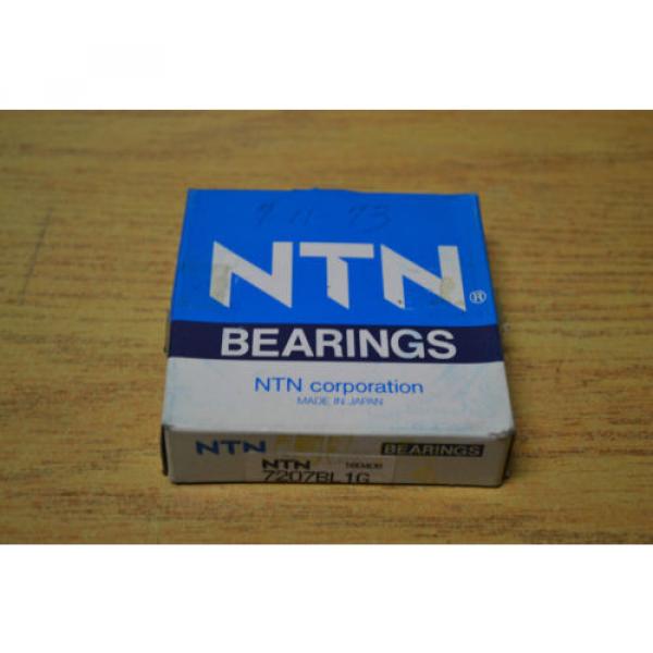 NTN 7207BL1G Angular Contact Ball Bearing OD : 72mm X ID : 35 mm X W : 17 mm #1 image