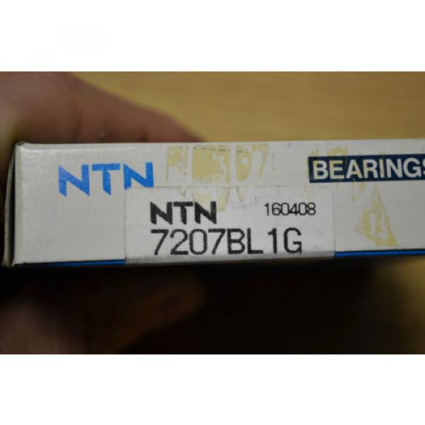 NTN 7207BL1G Angular Contact Ball Bearing OD : 72mm X ID : 35 mm X W : 17 mm #2 image