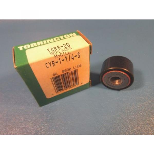 Torrington YCRS-20 Yoke Roller; Needle Bearing Type (McGill CYR 1 1/4 S) #1 image