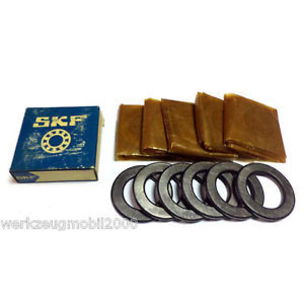 11 Stück SKF Axial needle roller bearings - Run disk 81105 5x + 6x used H11249 #1 image