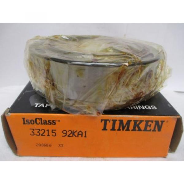 NEW TIMKEN ISOCLASS TAPERED ROLLER BEARING SET 33215 92KA1 X33215 Y33215 #1 image