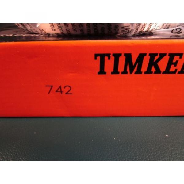 Timken 742 Tapered Roller Bearing Outer Race Cup #2 image
