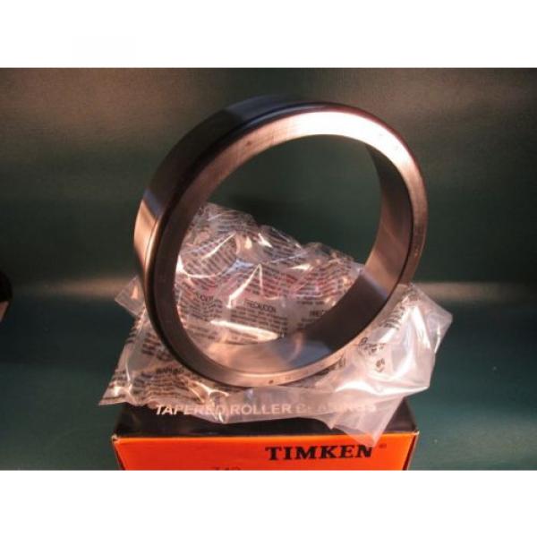 Timken 742 Tapered Roller Bearing Outer Race Cup #4 image