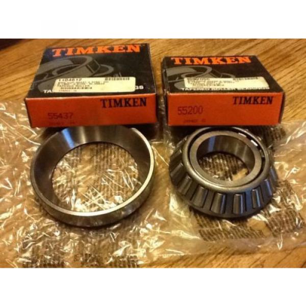 TIMKEN 55200/55437 Tapered Roller Bearing &amp; Cup Race ( NEW ) #1 image