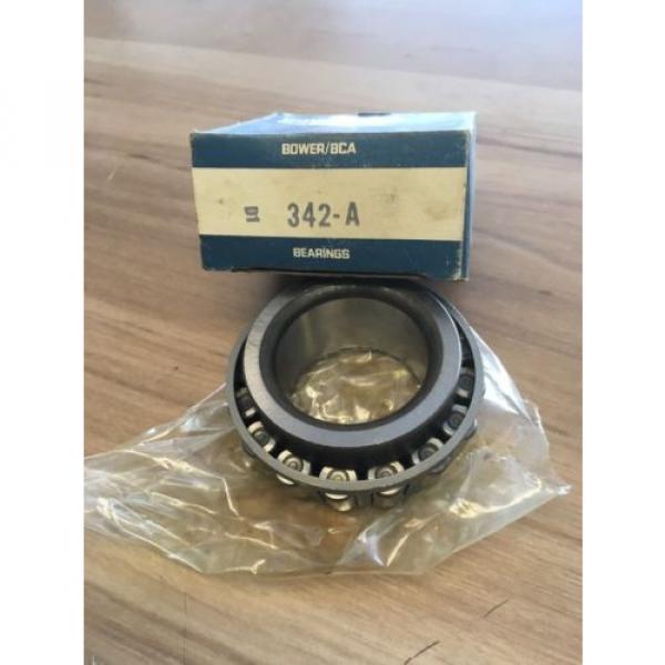 Federal Mogul Bower BCA Tapered Roller Bearing. 342A. New In Box #1 image