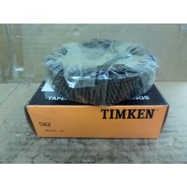 Timken Tapered Roller Bearing Cone 582 New #1 image