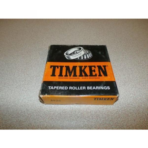TIMKEN TAPERED ROLLER BEARINGS  3926 #1 image