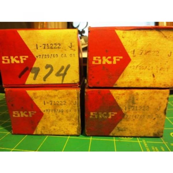 Four Self-aligning ball bearings Argentina I71222 SKF New Self Aligning Ball Bearings - (New Old Stock) #2 image